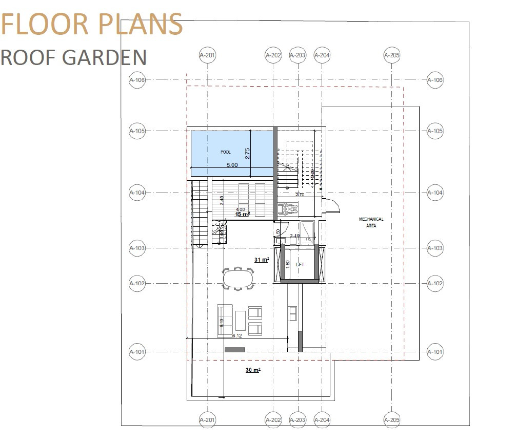 Apartment (Penthouse) in Agios Nektarios, Limassol for Sale