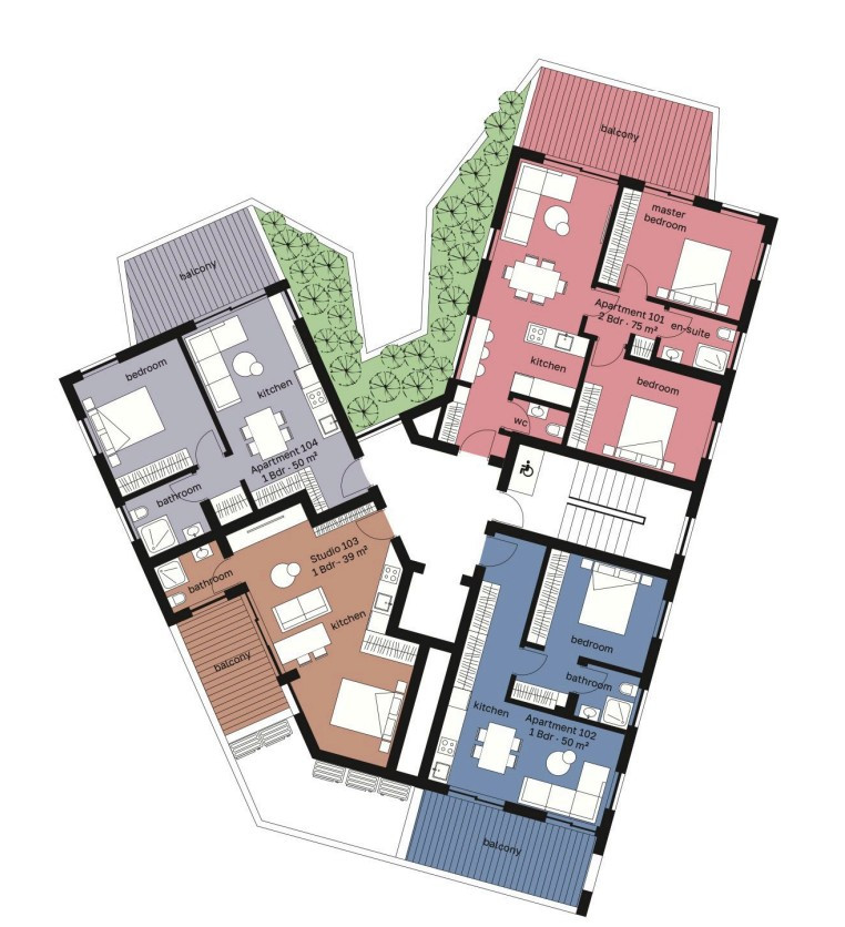 Apartment (Flat) in Zakaki, Limassol for Sale