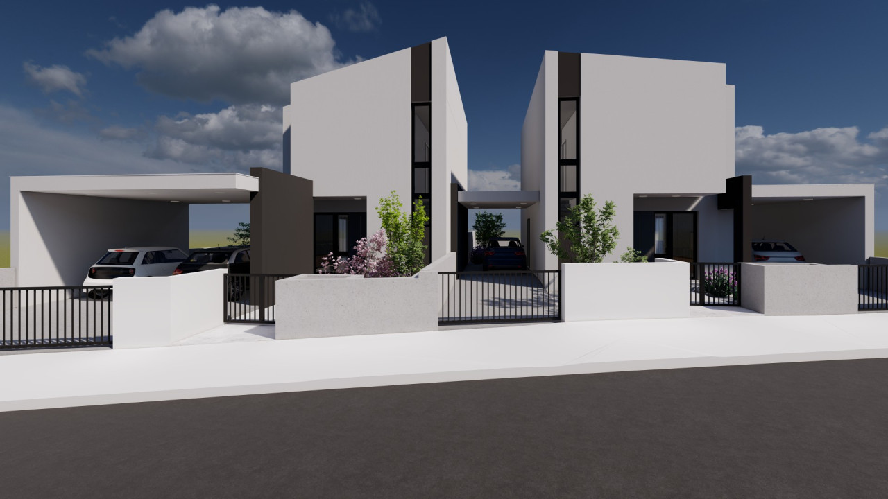 House (Semi detached) in Pano Deftera, Nicosia for Sale