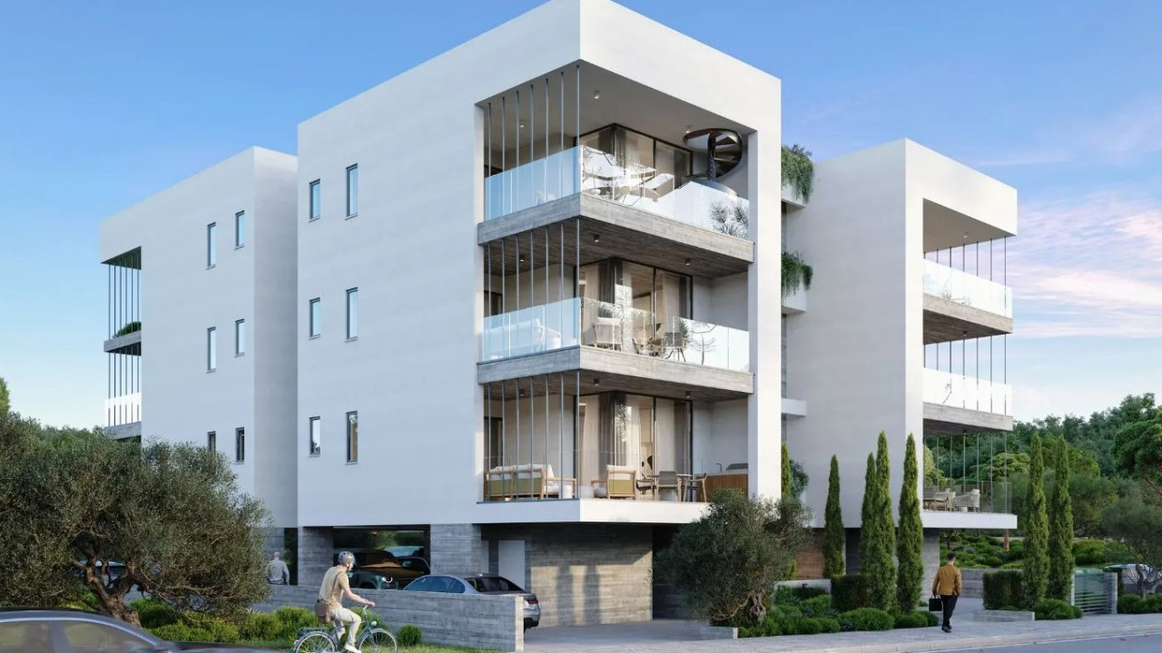 Apartment (Penthouse) in Geroskipou, Paphos for Sale