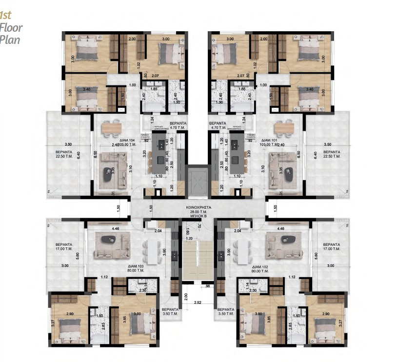 Apartment (Flat) in Ypsonas, Limassol for Sale