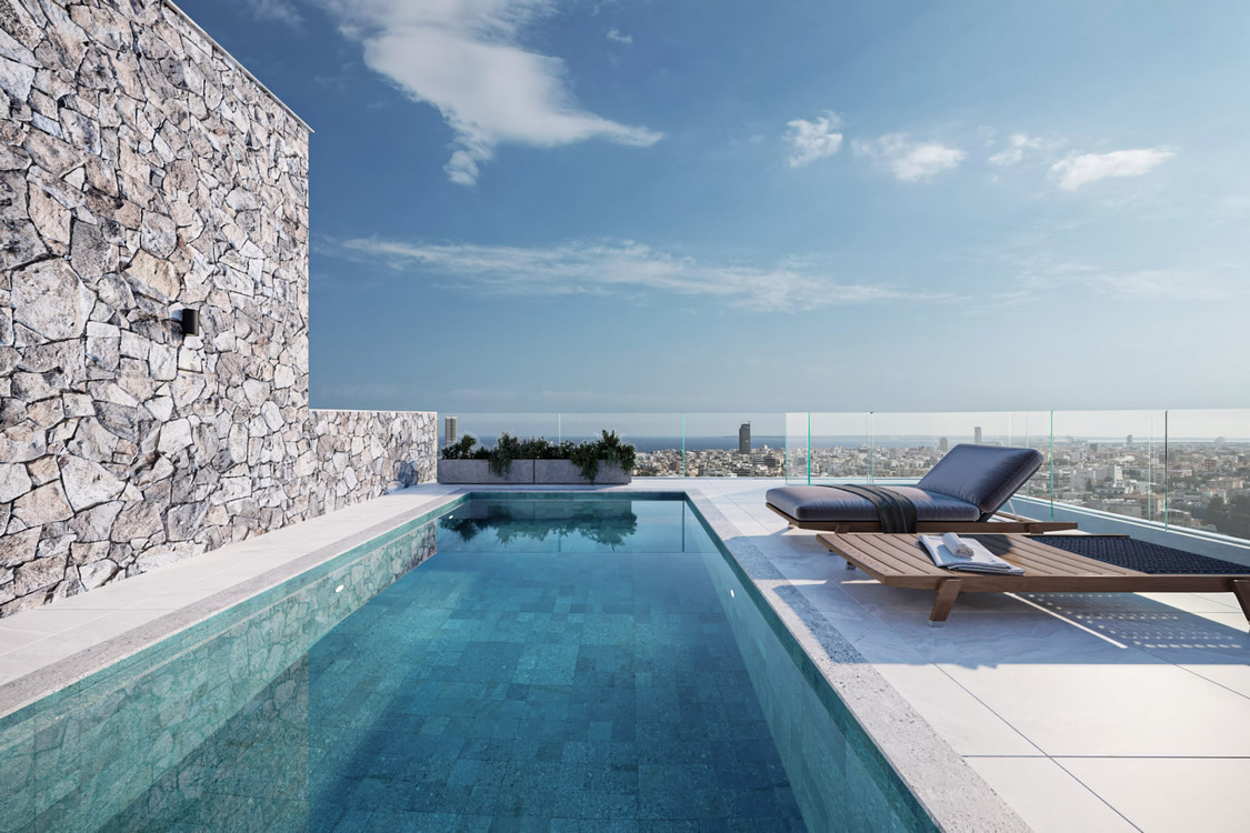 Apartment (Penthouse) in Agios Athanasios, Limassol for Sale