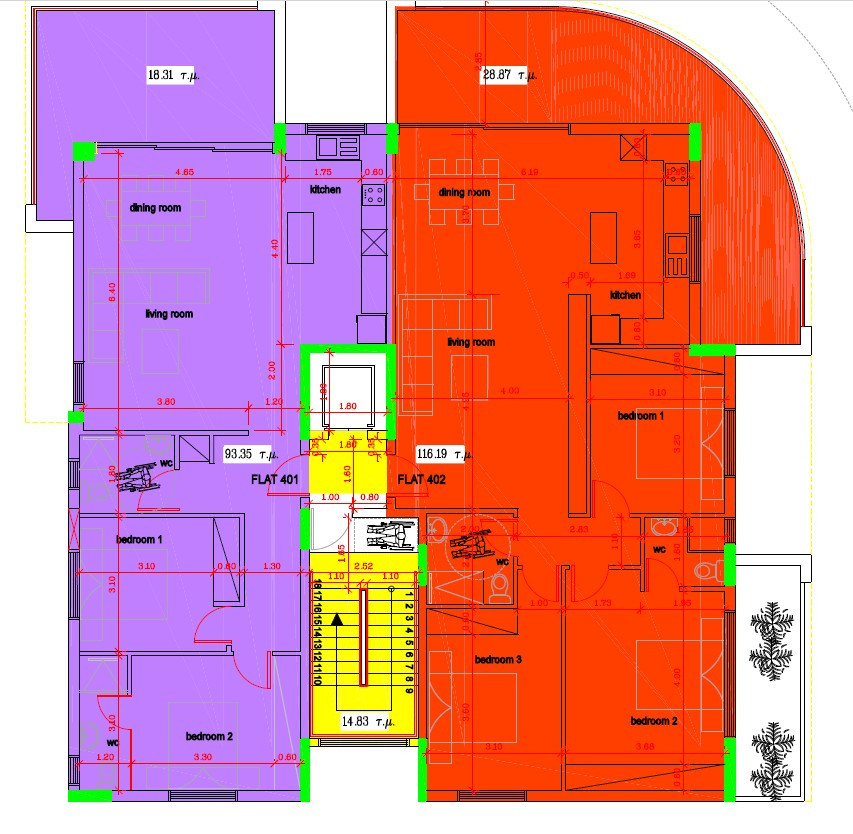Apartment (Flat) in Lykavitos, Nicosia for Sale