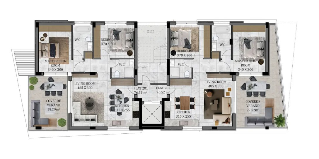 Apartment (Flat) in Germasoyia, Limassol for Sale