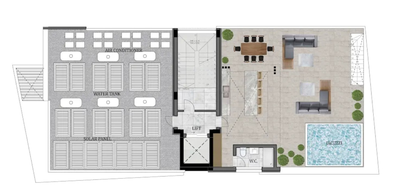 Apartment (Flat) in Germasoyia, Limassol for Sale