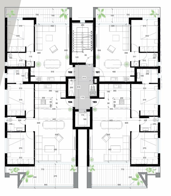 Apartment (Flat) in Aradippou, Larnaca for Sale