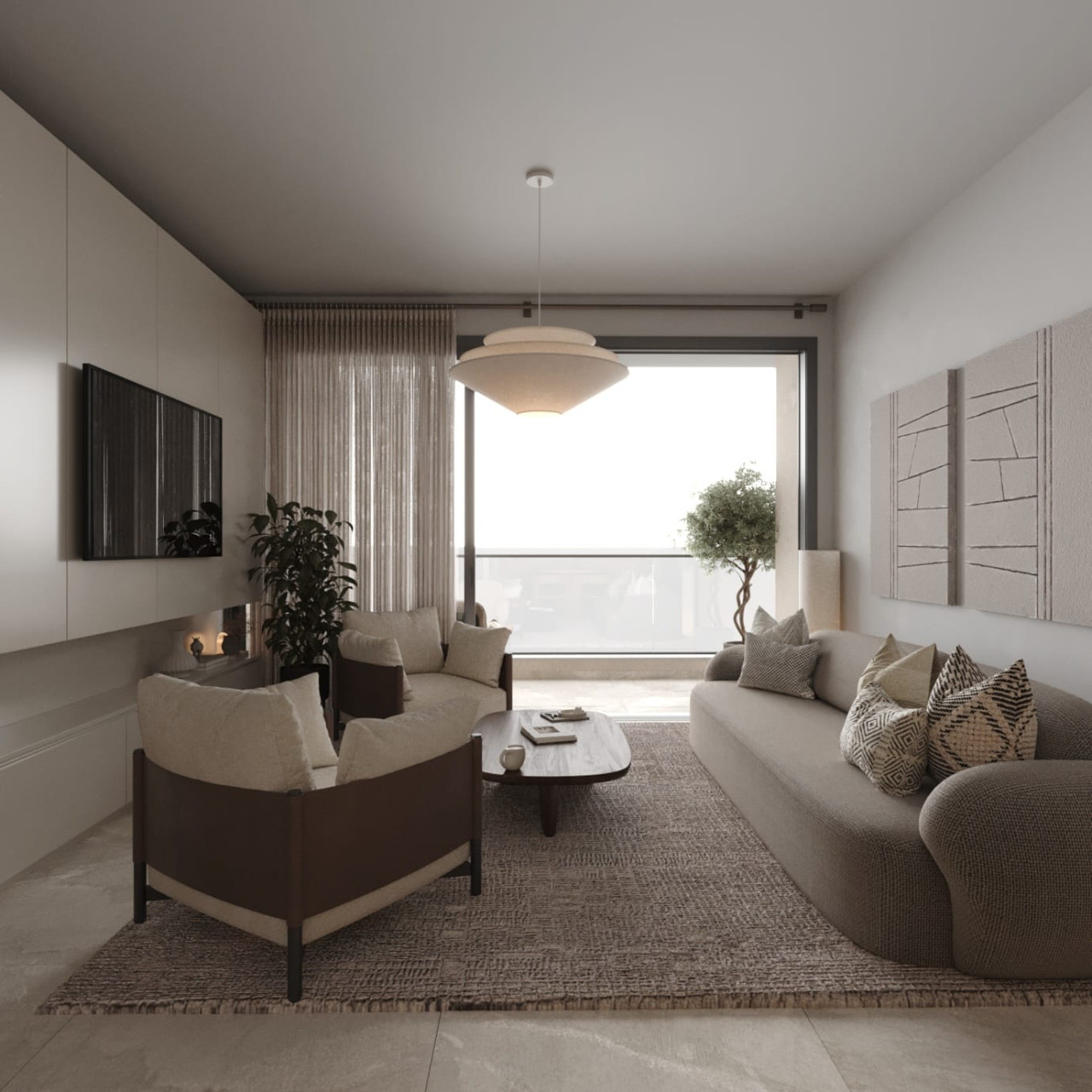 Apartment (Flat) in Aradippou, Larnaca for Sale