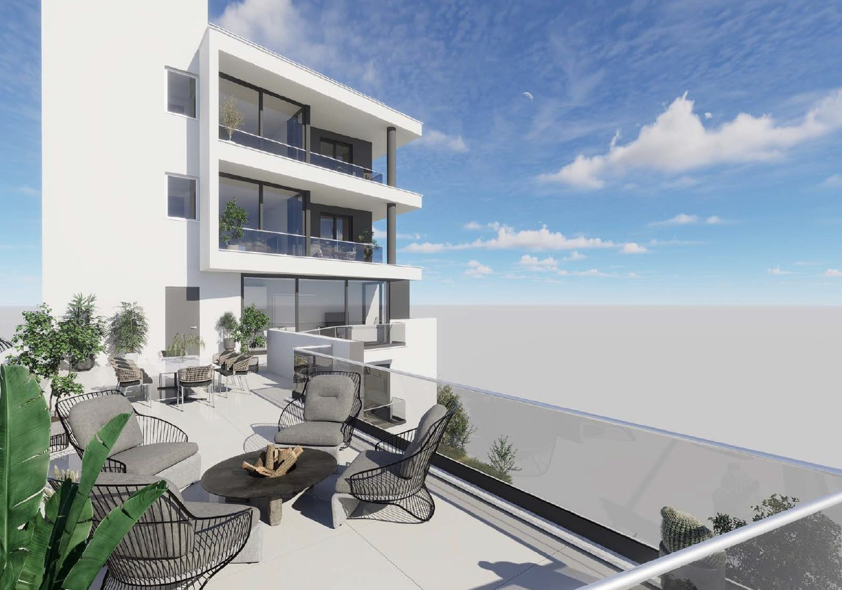Apartment (Penthouse) in City Area, Larnaca for Sale