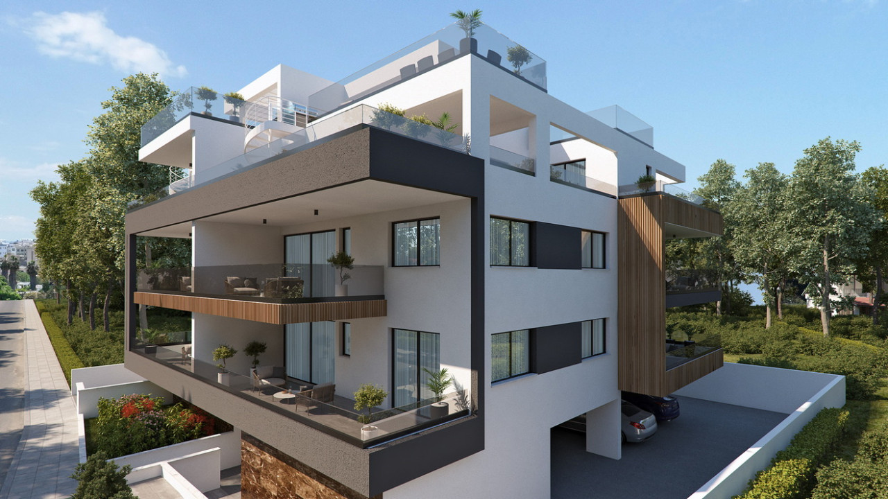 Apartment (Penthouse) in Livadia, Larnaca for Sale