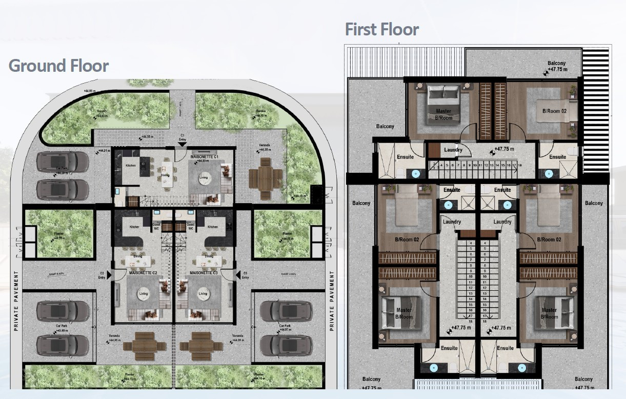 House (Maisonette) in Chlorakas, Paphos for Sale