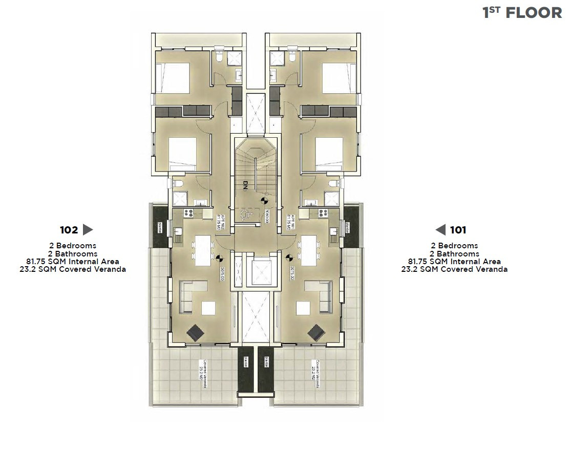Apartment (Flat) in Faneromeni, Larnaca for Sale