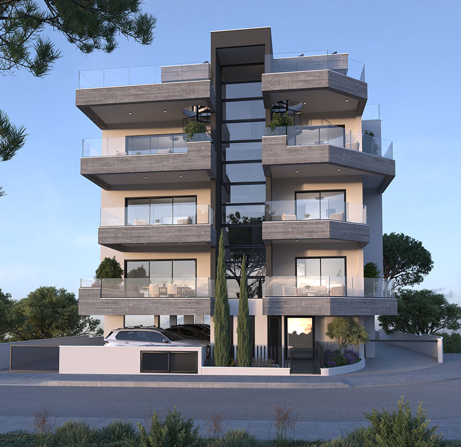 Apartment (Penthouse) in Polemidia (Kato), Limassol for Sale