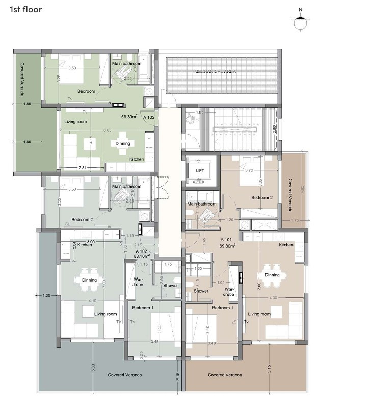 Apartment (Flat) in Potamos Germasoyias, Limassol for Sale