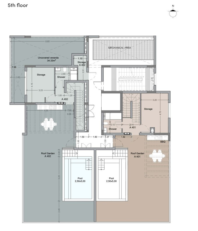 Apartment (Penthouse) in Potamos Germasoyias, Limassol for Sale