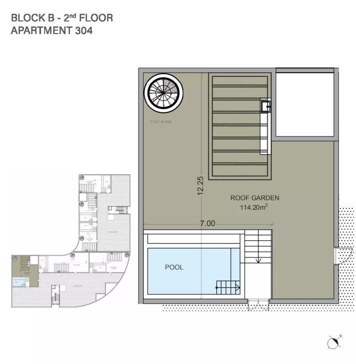 Apartment (Penthouse) in Kato Paphos, Paphos for Sale