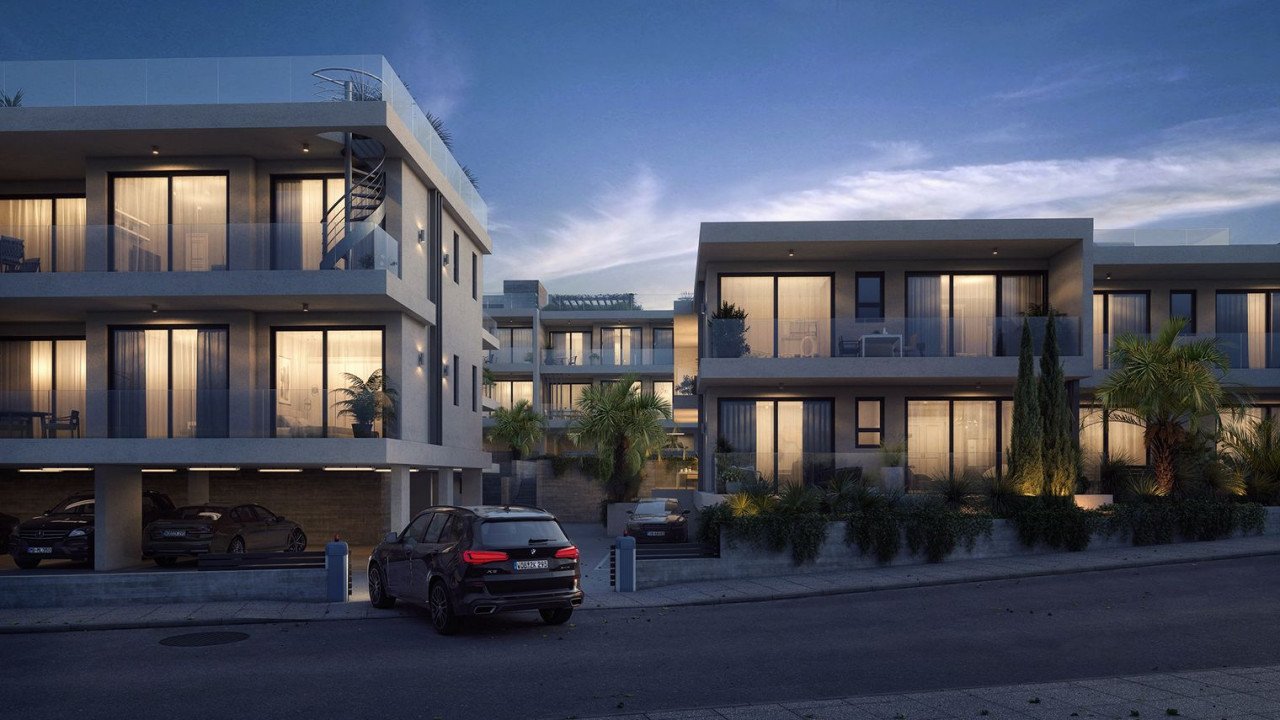 Apartment (Penthouse) in Geroskipou, Paphos for Sale