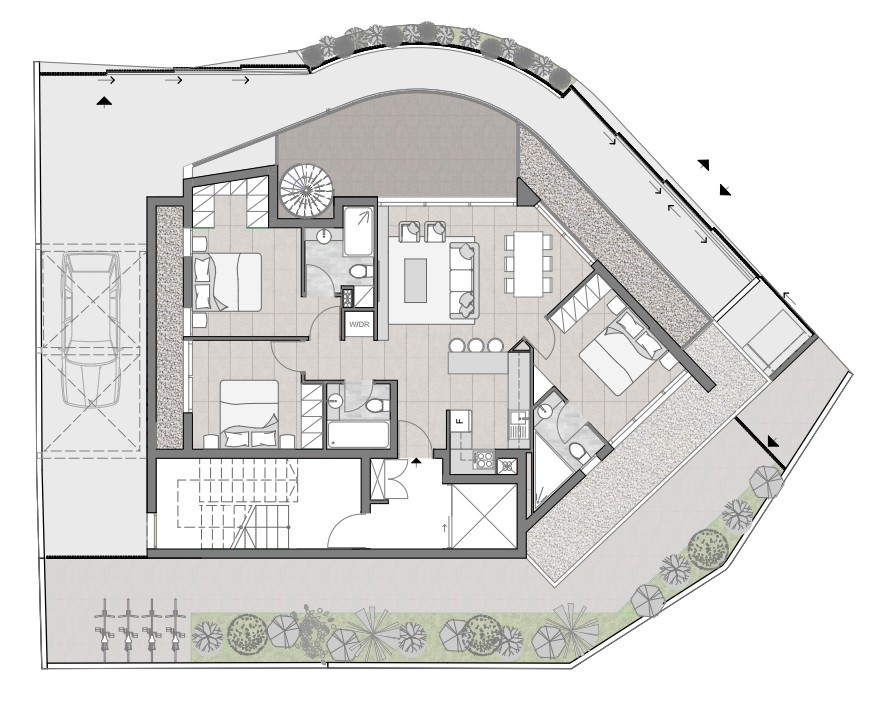 Apartment (Penthouse) in Larnaca Centre, Larnaca for Sale