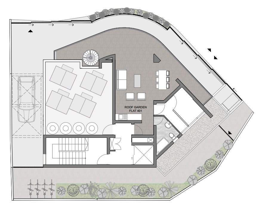 Apartment (Penthouse) in Larnaca Centre, Larnaca for Sale