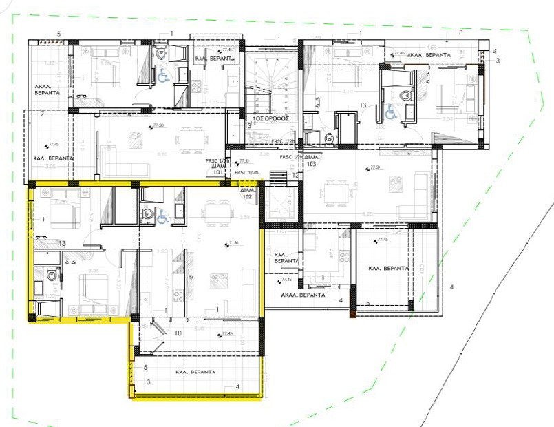 Apartment (Flat) in Polemidia (Kato), Limassol for Sale