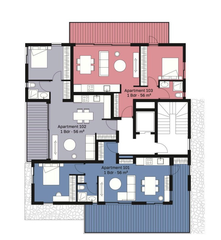 Apartment (Flat) in Agios Ioannis, Limassol for Sale