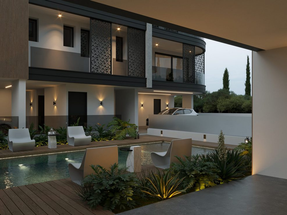 Apartment (Penthouse) in Livadia, Larnaca for Sale