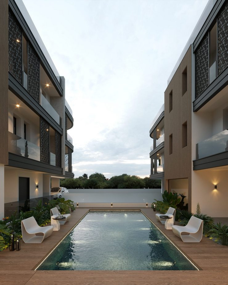 Apartment (Penthouse) in Livadia, Larnaca for Sale
