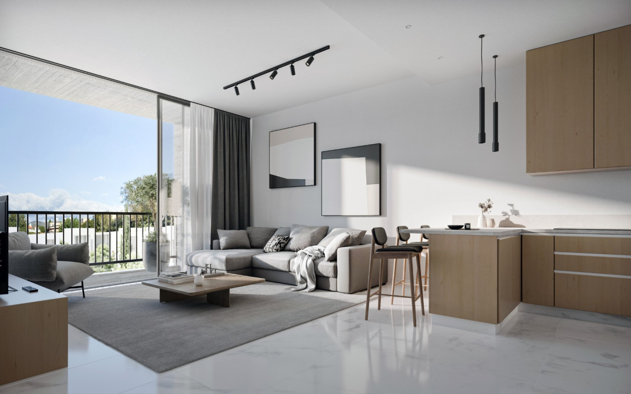 Apartment (Flat) in Emba, Paphos for Sale