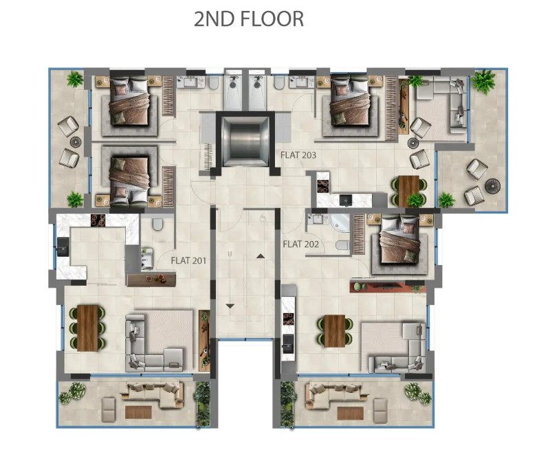 Apartment (Flat) in Geri, Nicosia for Sale