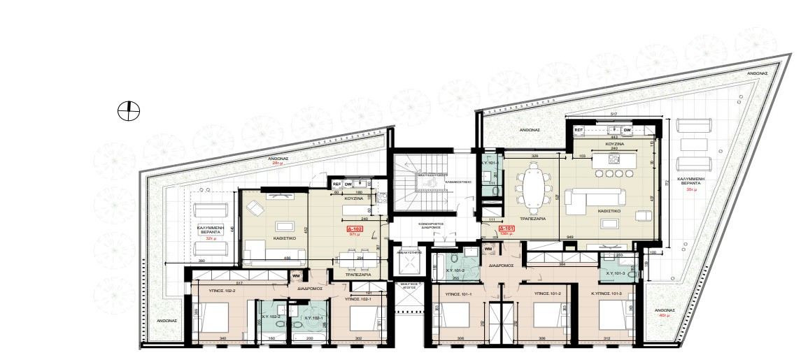 Apartment (Flat) in Aglantzia, Nicosia for Sale