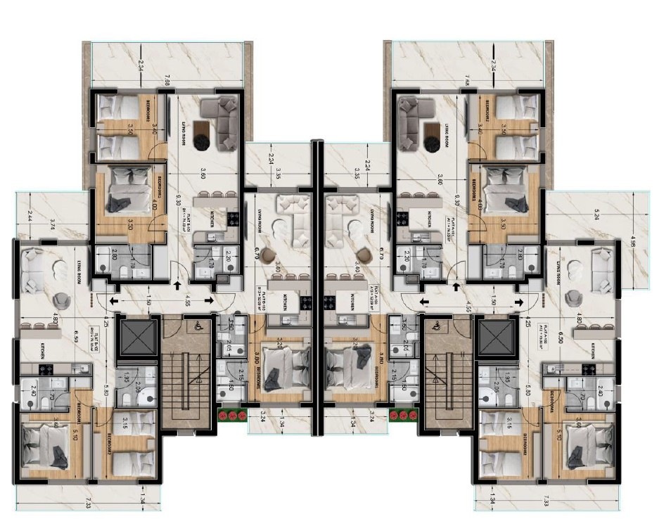 Apartment (Flat) in Vergina, Larnaca for Sale