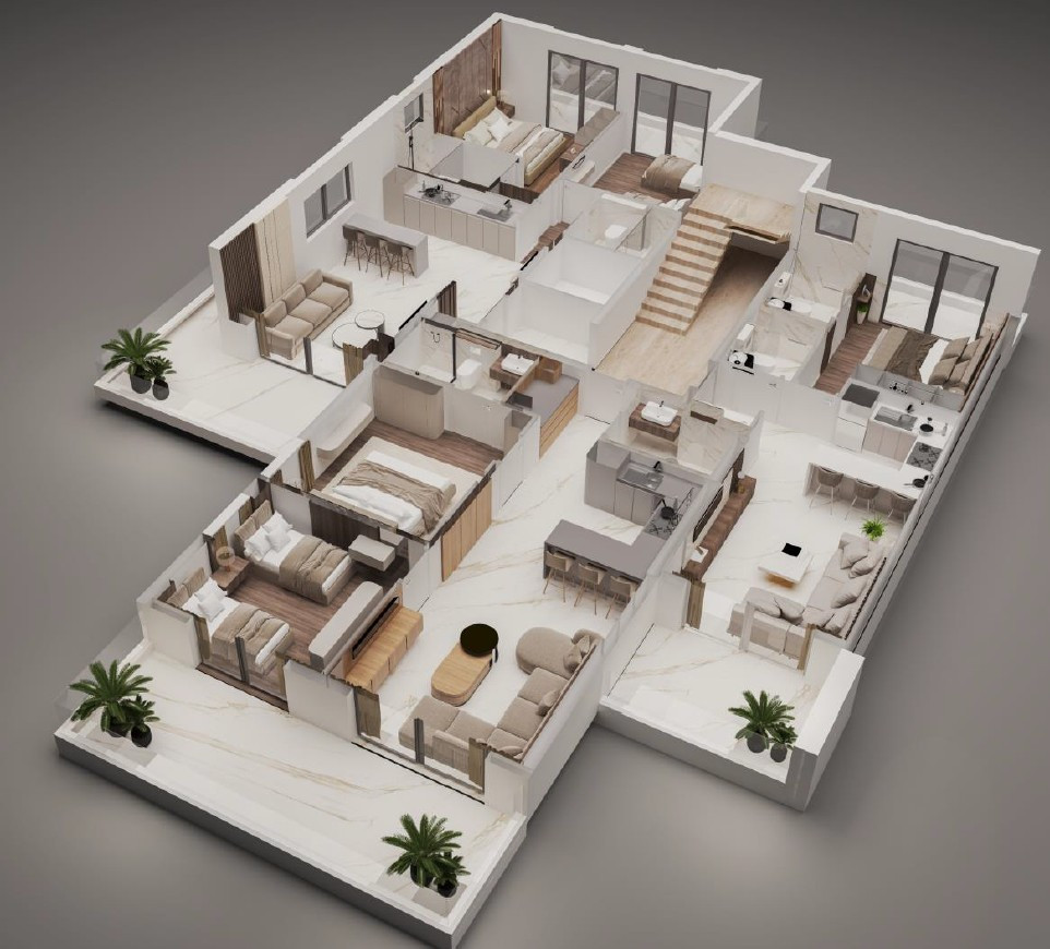 Apartment (Penthouse) in Vergina, Larnaca for Sale