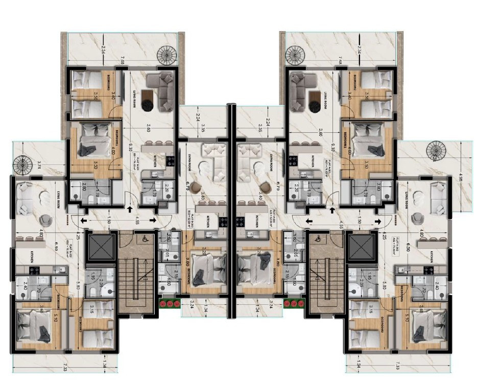 Apartment (Penthouse) in Vergina, Larnaca for Sale