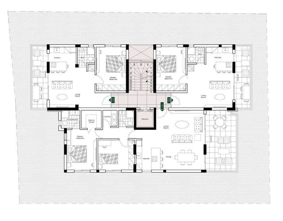 Apartment (Flat) in Makedonitissa, Nicosia for Sale