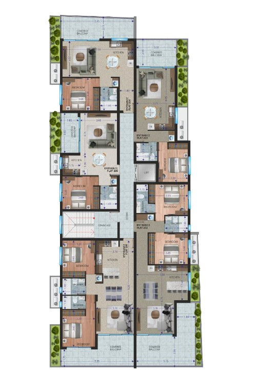 Apartment (Flat) in Aradippou, Larnaca for Sale