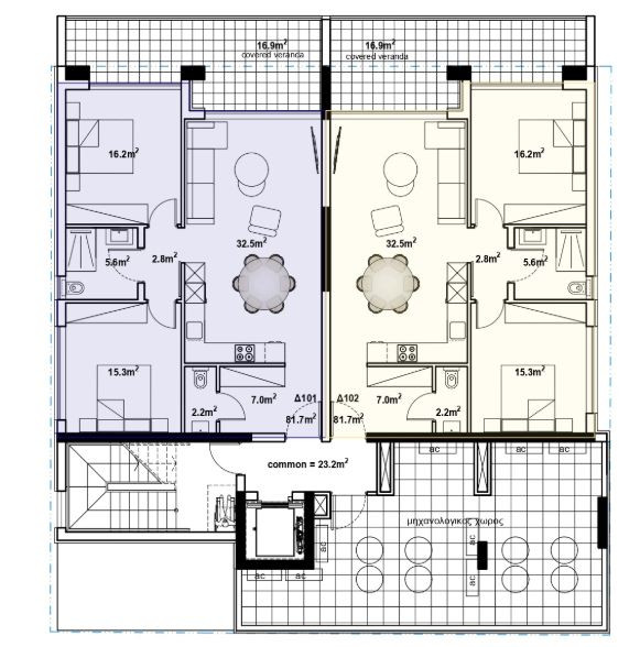 Apartment (Flat) in Mesa Geitonia, Limassol for Sale