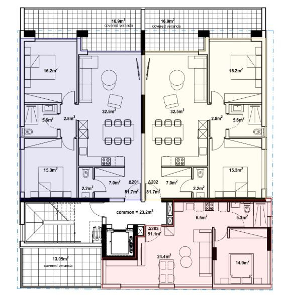Apartment (Flat) in Mesa Geitonia, Limassol for Sale