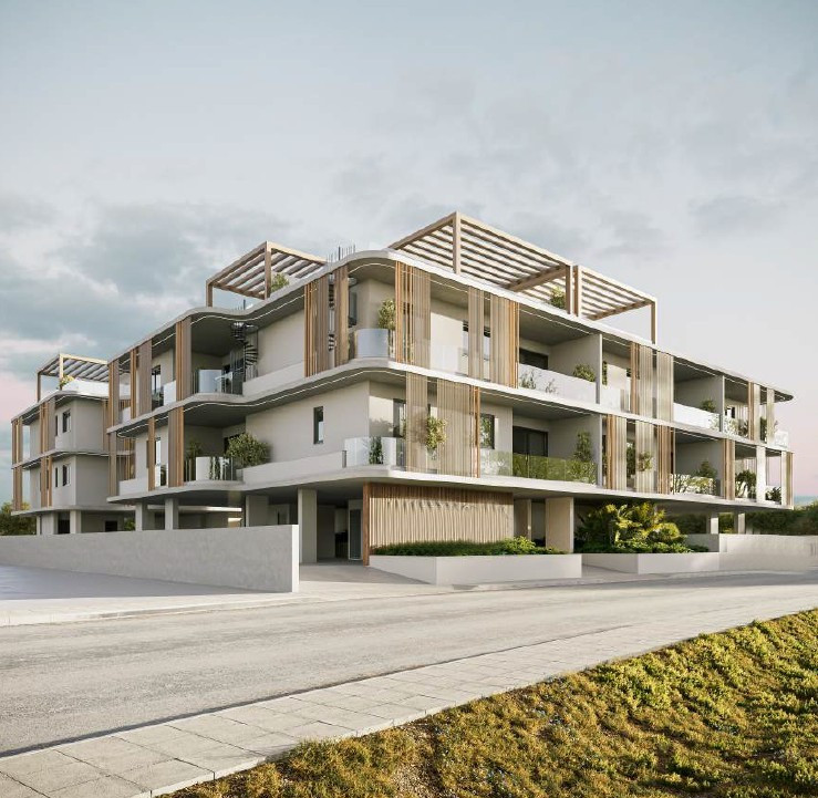 Apartment (Penthouse) in Livadia, Larnaca for Sale