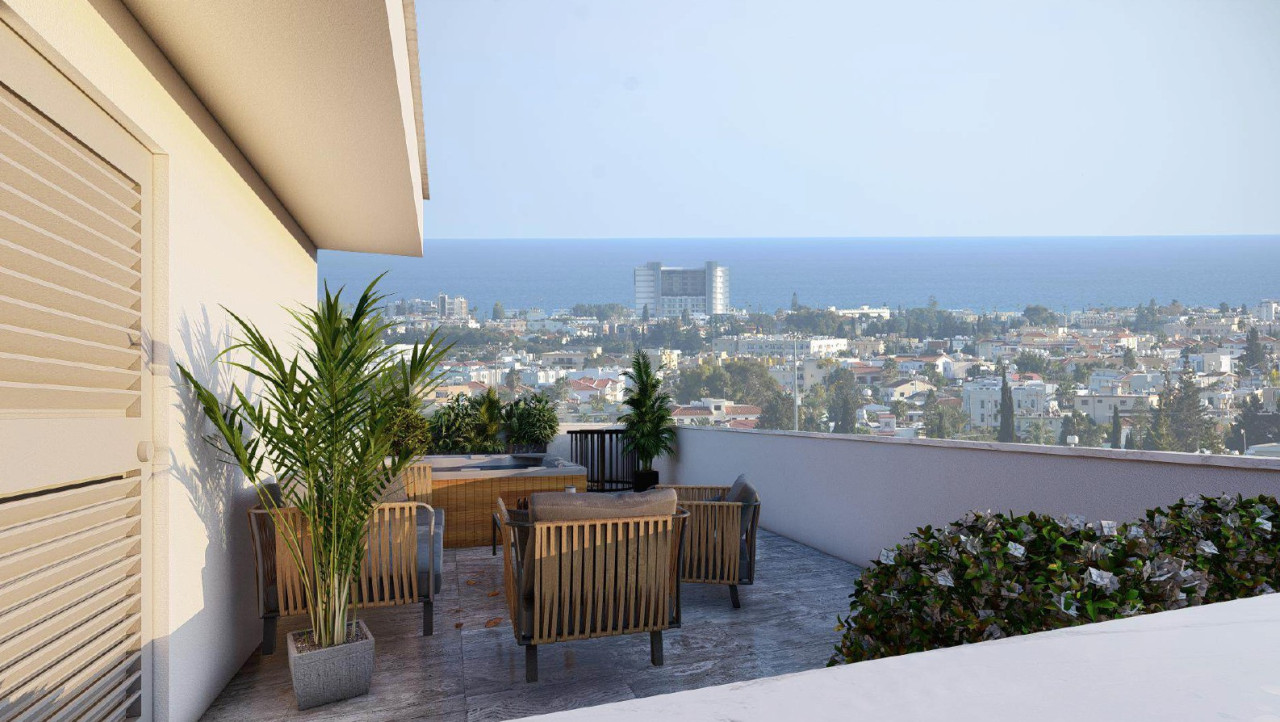 Apartment (Penthouse) in Oroklini, Larnaca for Sale