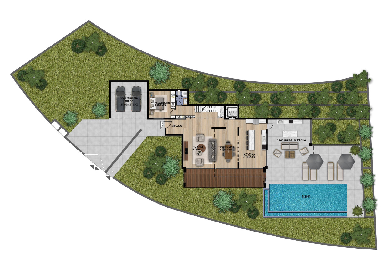 House (Detached) in Tsada, Paphos for Sale