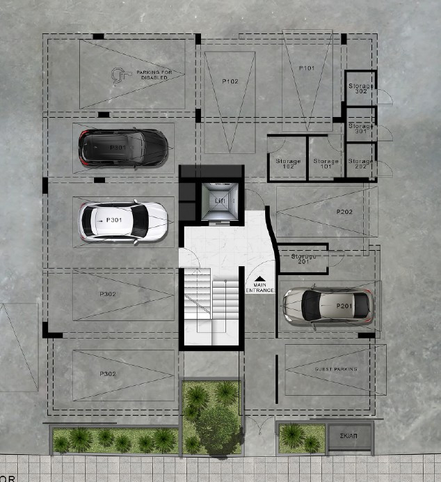 Apartment (Penthouse) in Agia Fyla, Limassol for Sale
