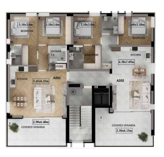 Apartment (Flat) in Larnaca Centre, Larnaca for Sale