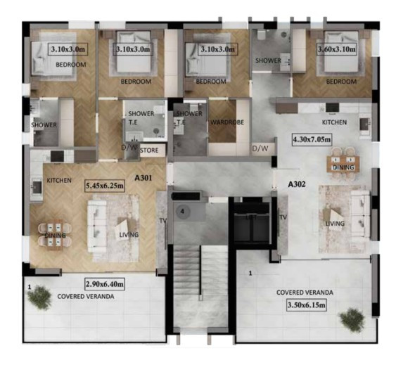 Apartment (Flat) in Larnaca Centre, Larnaca for Sale