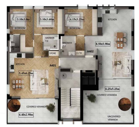 Apartment (Flat) in Larnaca Centre, Larnaca for Sale