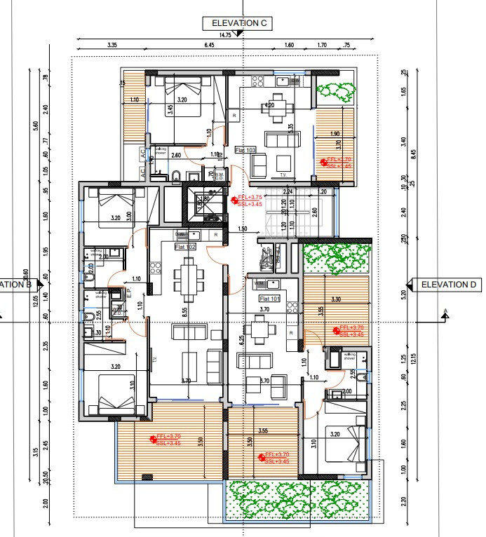 Apartment (Flat) in Krasas, Larnaca for Sale