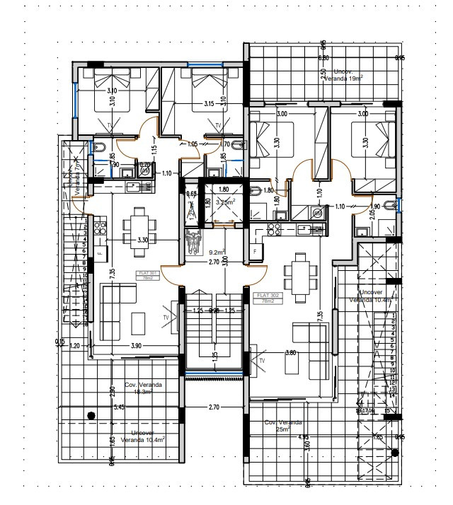 Apartment (Penthouse) in Livadia, Larnaca for Sale