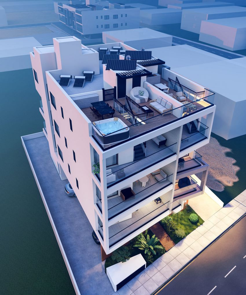 Apartment (Flat) in Aradippou, Larnaca for Sale