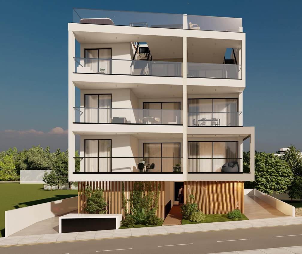 Apartment (Penthouse) in Aradippou, Larnaca for Sale