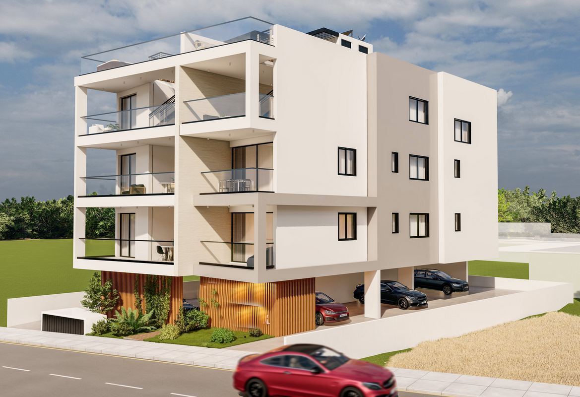 Apartment (Penthouse) in Aradippou, Larnaca for Sale