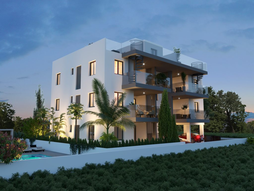 Apartment (Penthouse) in Kapparis, Famagusta for Sale