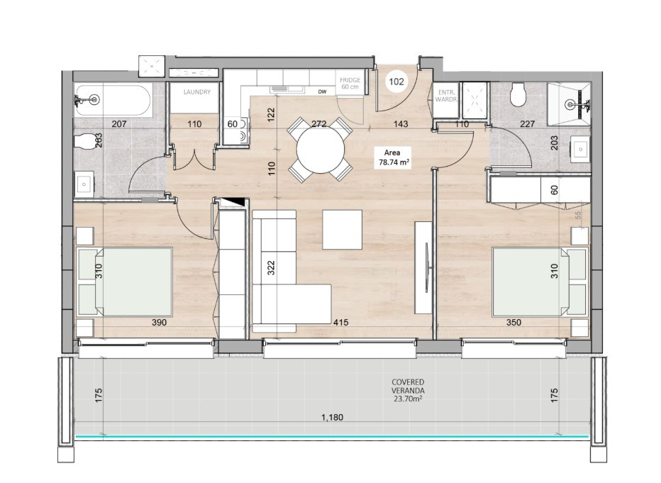 Apartment (Flat) in Kapsalos, Limassol for Sale